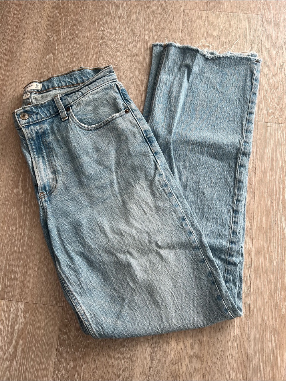 Abercrombie & Fitch Baggy Low Rise Curve Love